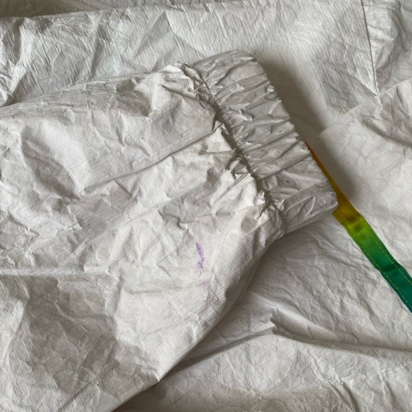 Forever 21- Exclusive Rainbow White Full Zip up crop Jacket. - Picture 11 of 11